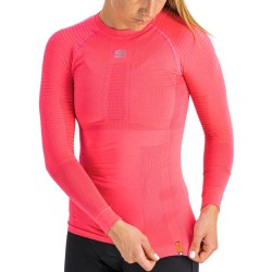 Kvinner termisk t-skjorte Sportful 2nd Skin W Tee Long Sleeve bubble gum